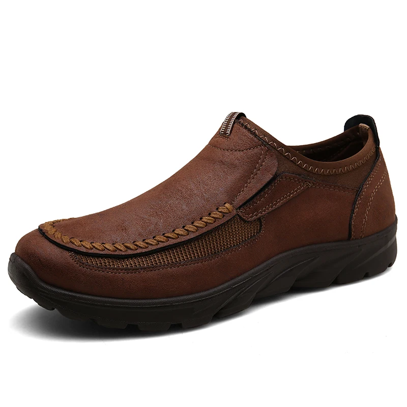 

Men Casual Shoes Loafers Sneakers 2020 New Fashion Handmade Retro Leisure