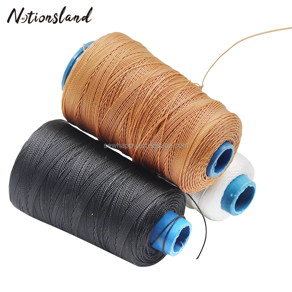 100 Meters 1mm Sewing Nylon Waxed Leather Threads Stitching Cord Leathercraft 