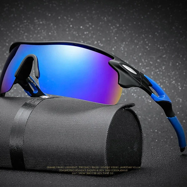 

For Outdoors Pc Frame bicycle men cycling glasses custom polarized sport sunglasses, As it shown