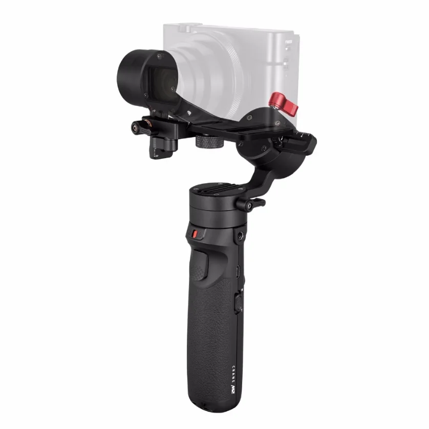 

Zhiyun Crane M2 Gimbal with Smartphone, Mirrorless Camera and Action Camera Supported Stabilizer