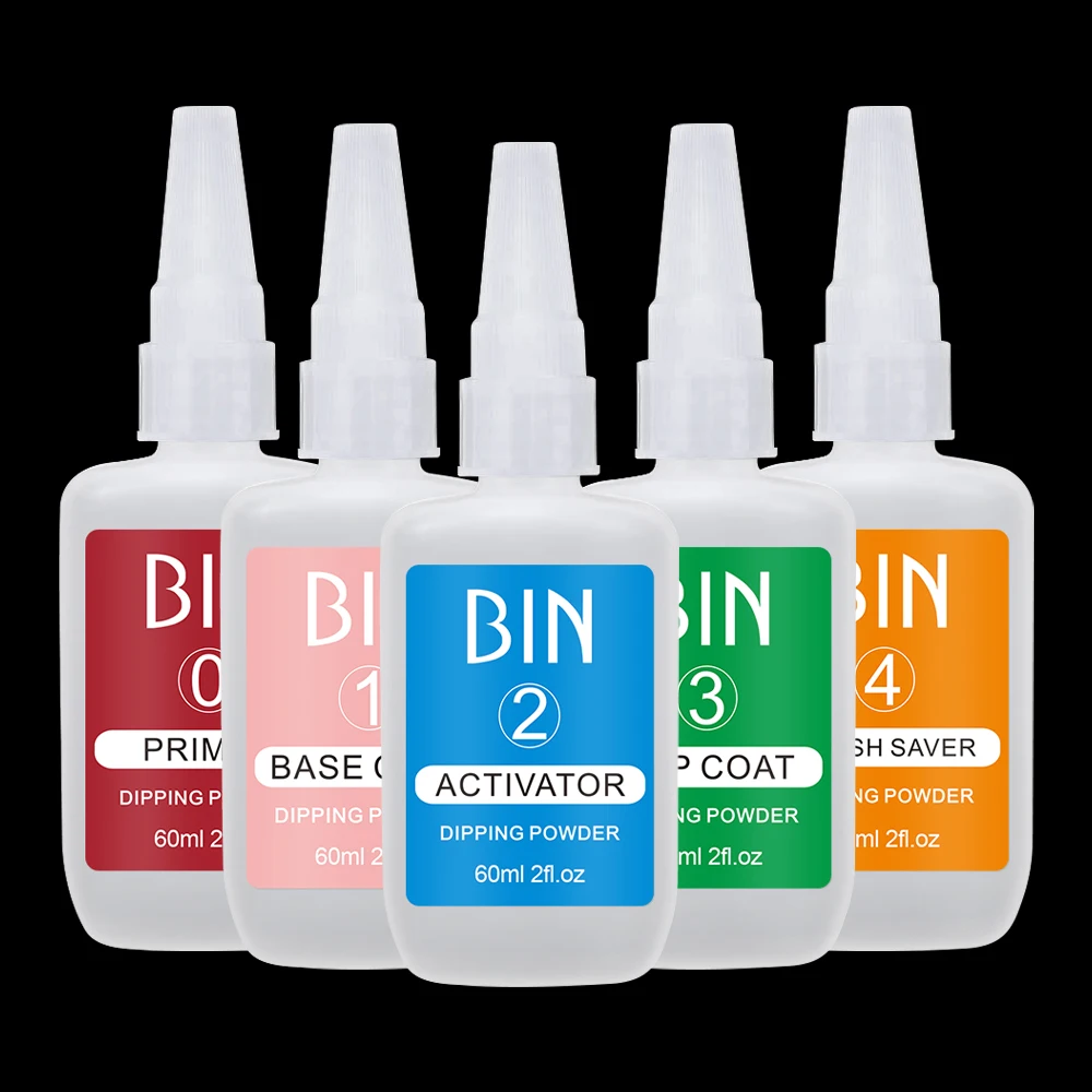 

BIN Dipping Nail Liquid Dip Nail Glue Base Dip Gel 1# 60ML Can Do Private Label