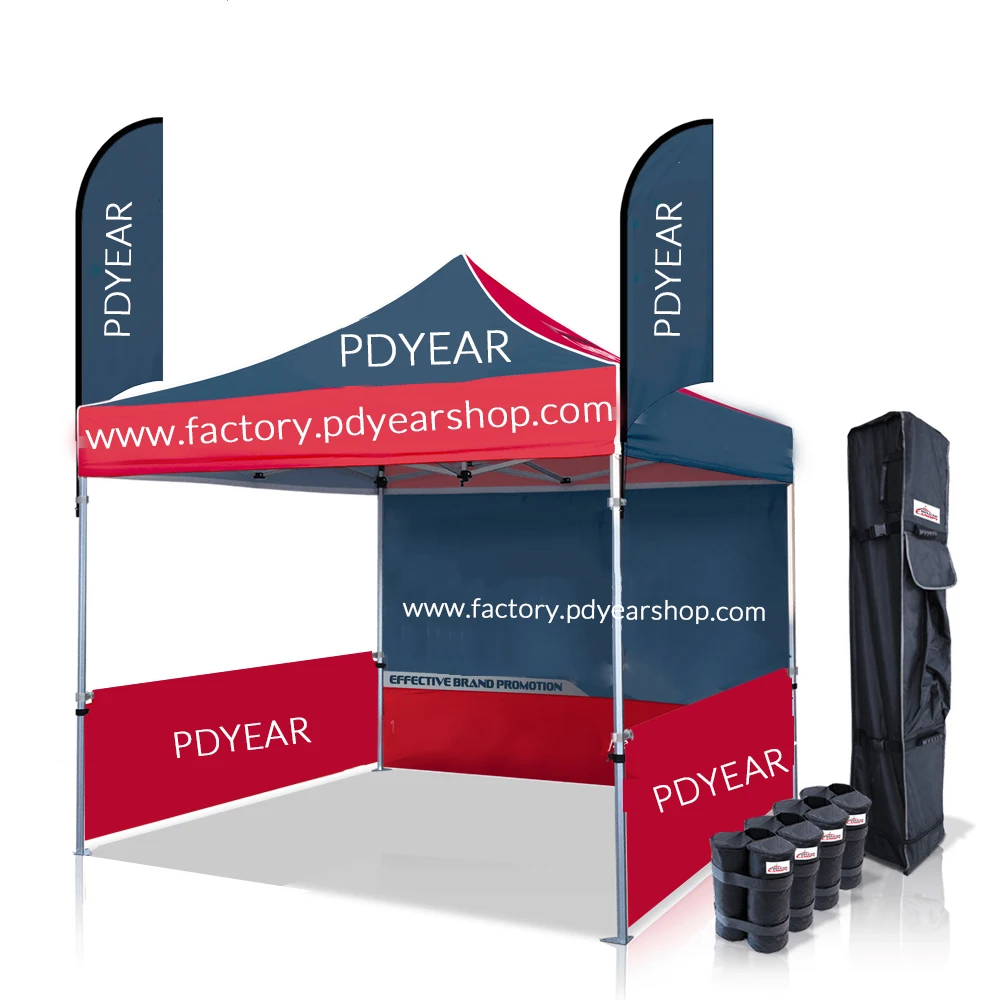 
10x10 advertising logo Outdoor Aluminum Trade Show Tent Exhibition Event Marquee gazebos Canopy Pop Up Custom Printed Tents 