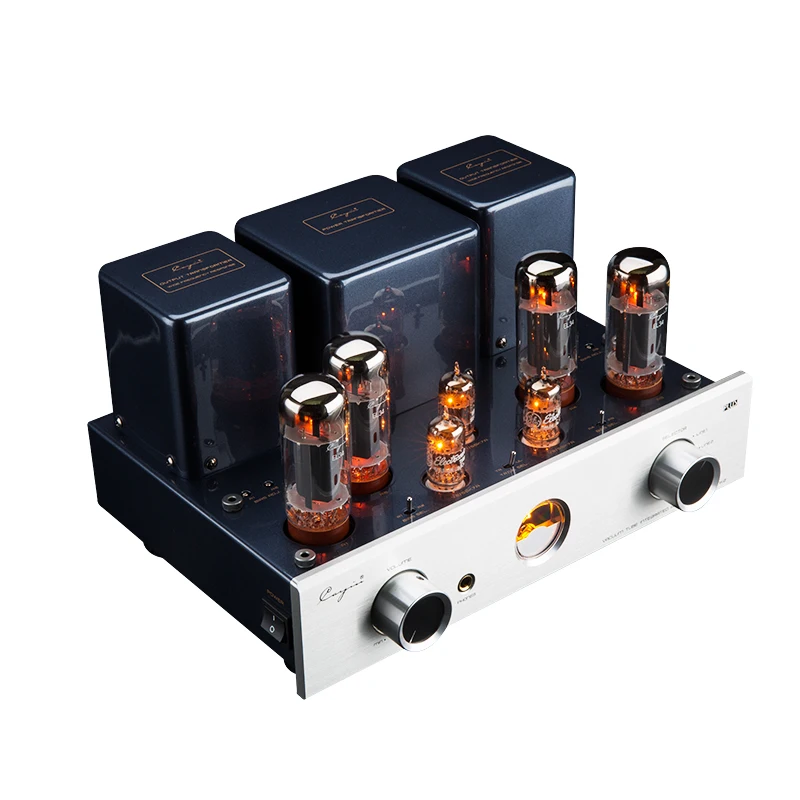 

Cayin MT-35 MK2 PLUS Integrated Tube Amplifier EL34*4 18W+18W 35W+35W Power Vacuum Power Amplifier Aluminum Front Panel