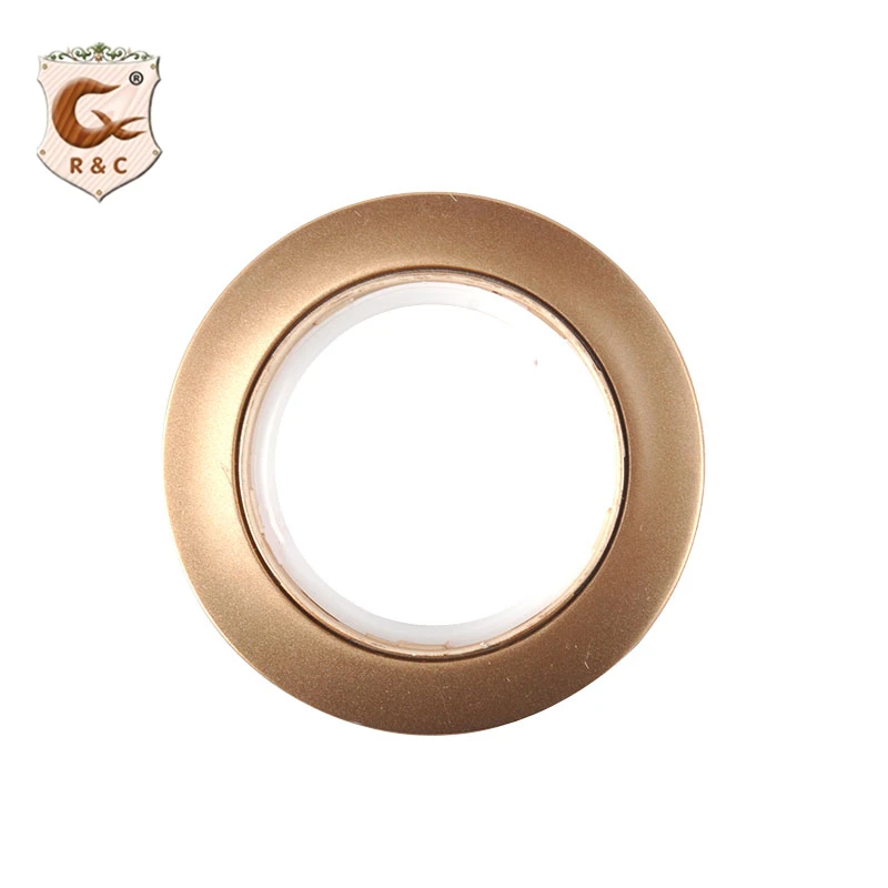 

R&C Drop Shipping Ceramic Curtain Eyelet, High Quality Lightweight Plastic Gasket Grommet Ring/, 9 colors to choose