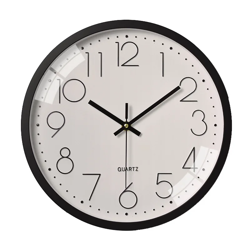 

bonmo simple style design cheap promotional plastic wall clocks