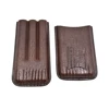 Highend Travel Alligator Small PU Leather with 3 Tubes