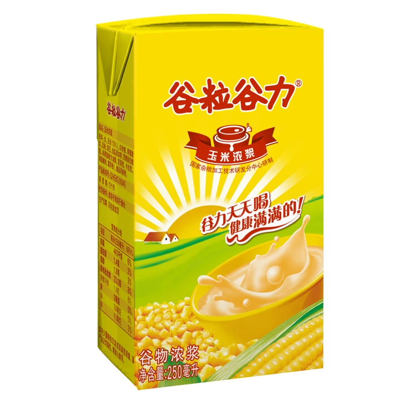 
Corn Puree Drink OEM Private Label Vegetable Protein Natural Soft Drink Food Replacement Grain Corn Puree 