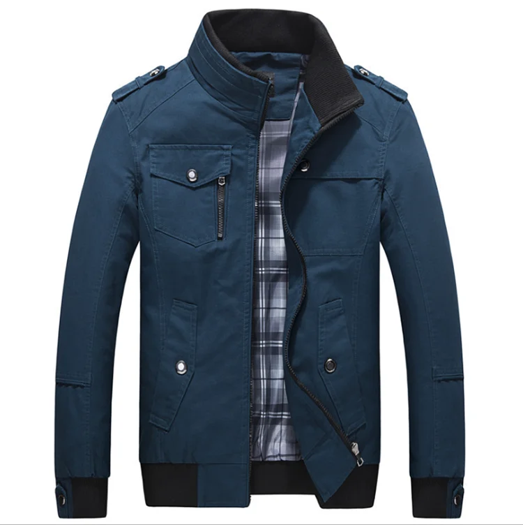 

Fashion slim fit jacket men soft shell jackets mens coats, As color