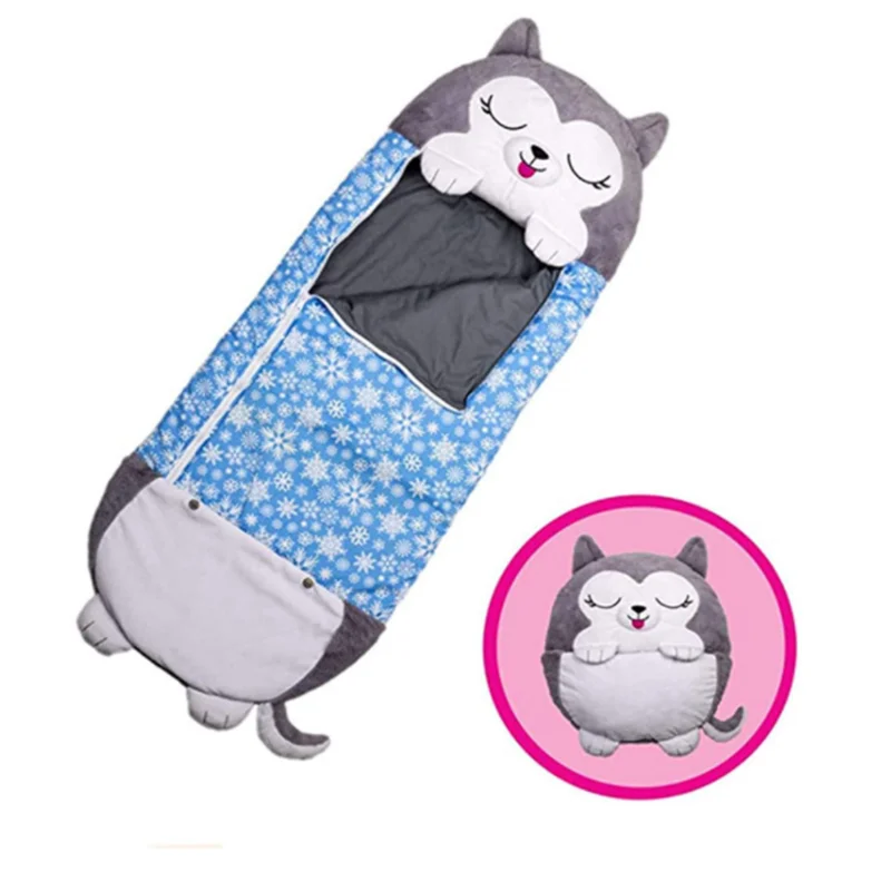 

Happy Soft Sleeping Bag for Kids Girls Boys Children Warm Stuffed Animal Unicorn Sleeping Bag with Pillow
