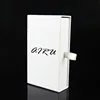 30ml white paper box custom logo gift box 30 ml black glass bottle packing