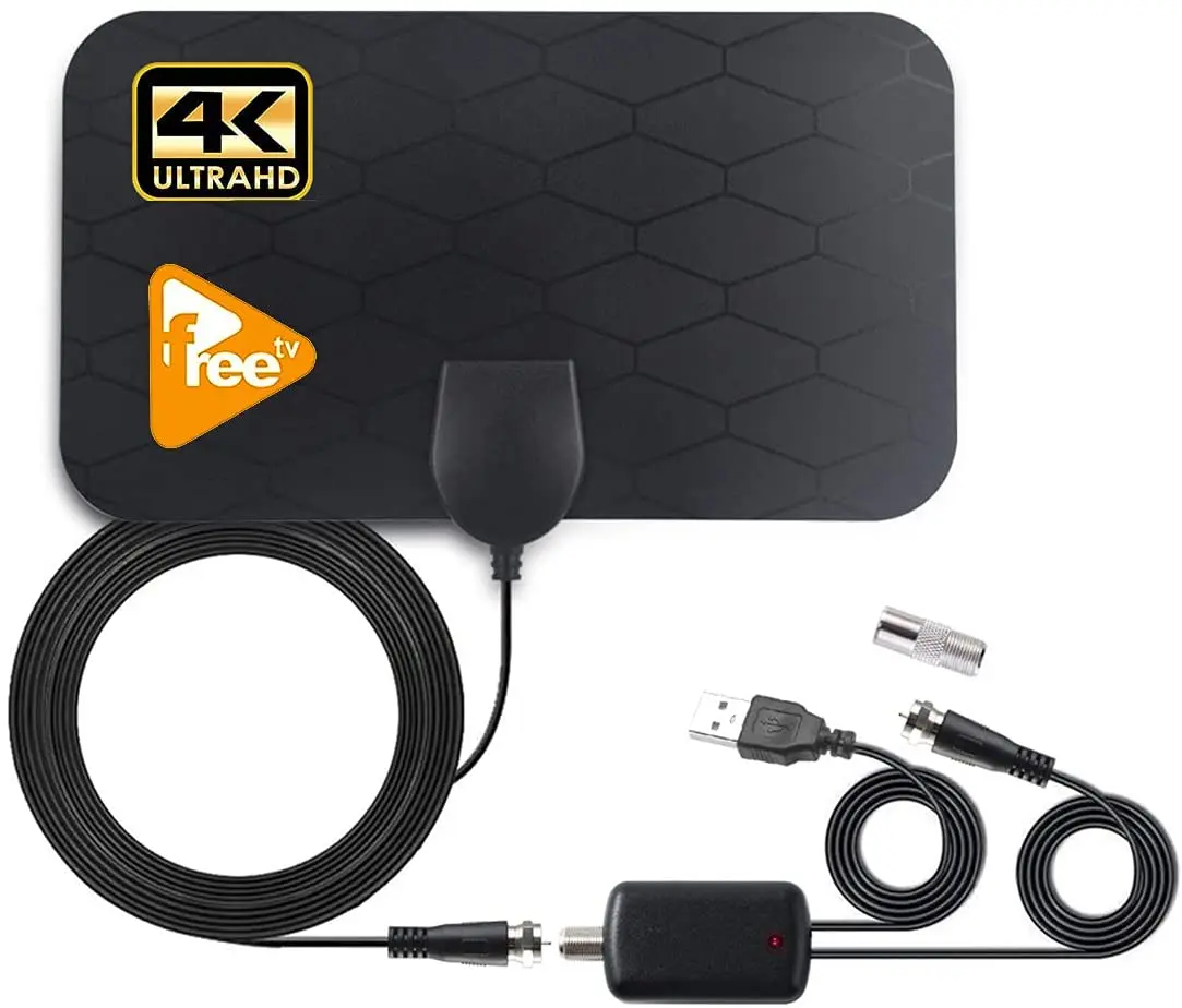 

Satelite USB External Amplifier Omni Directional TV antenna Digital Indoor