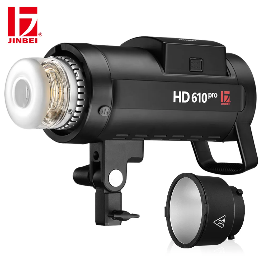 

JINBEI HD-610 Pro 600W Outdoor Battery Flash Light HSS TTL Battery Powered Studio Commercial Photography