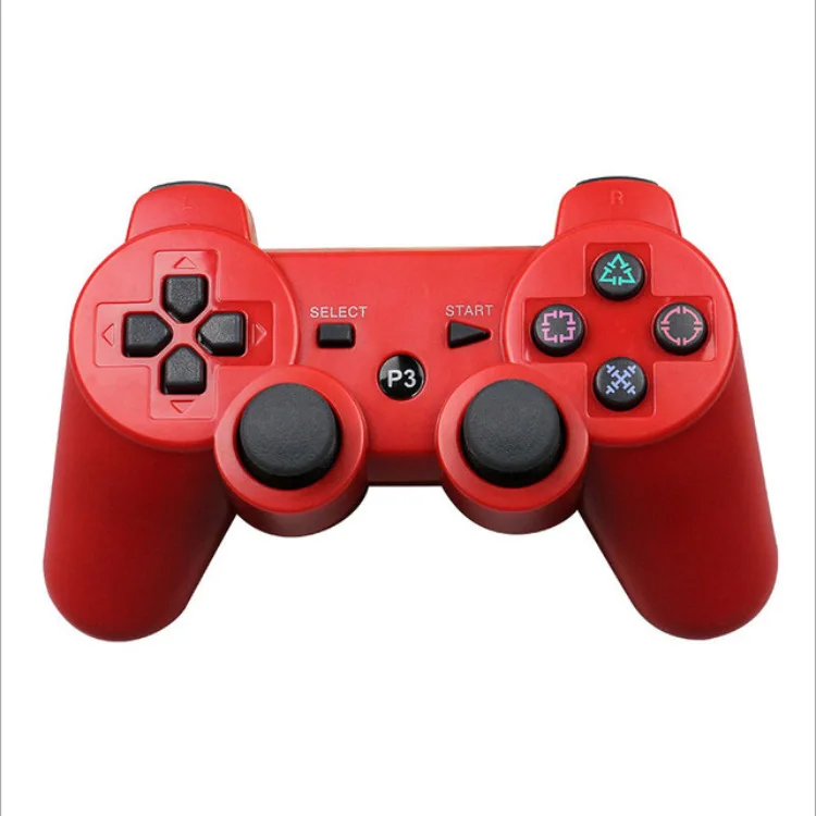 

Wireless Game Controller Gamepad Joystick for PS3, Red