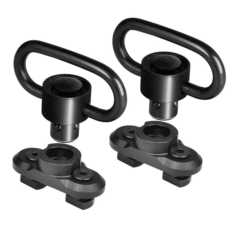 Hunting Standard Qd Gun Sling Swivel Adapter Rifle Handguard Mlok Rail