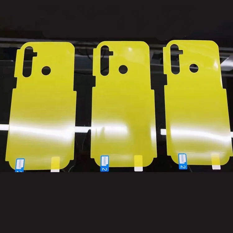 

Cheap yellow front or back film nano tpu screen protector front or back film for samsung S20Ultra M21S samsung Note10, Hd transparent