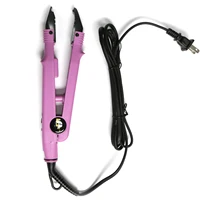 

Free Sample Vlasy Professional U-Shape American Plug Connector Iron Wand Melting Hair Extension Tool Hair Connector