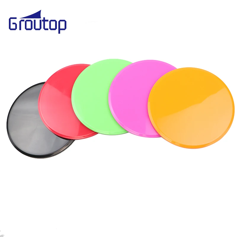 

Gliding Discs Exercise Slide Disc Sliders Fitness Exercise Strength For Smooth Sliding On Carpet and Hardwood Floors Custom Logo, Black blue green pink purple yellow red orange & custom color