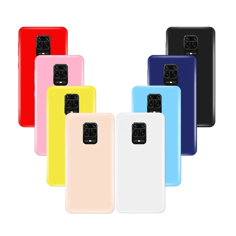 

For Xiaomi Redmi Note 9S Case,XINGE Candy Color Tpu Mobile Phone Cases Back Cover For Xiaomi Redmi Note 9S Fundas De Celular, Black, pink,white,green,red,brown,red