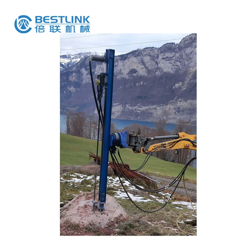 

YT28 drill attachment for cat digger