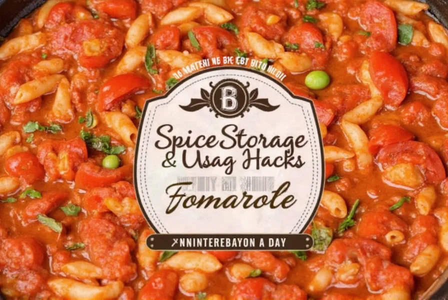 Spice Storage & Usage Hacks: Mastering the Art of Pasta Sauce with Fresh Tomatoes