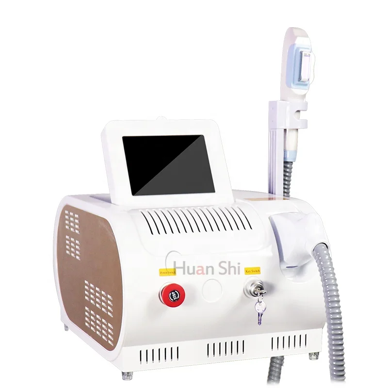 

2020 Ce ice cool ipl hair laser removal machine for sale, White