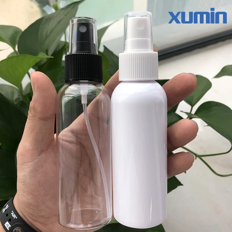 

100ml 250ml Empty transparent fine mist spray bottle 50ml 75ml white/clear plastic spray bottles