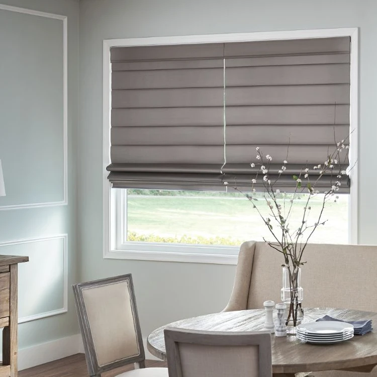 

New style automatic blind motor with remote battery motorized window blackout roman shades