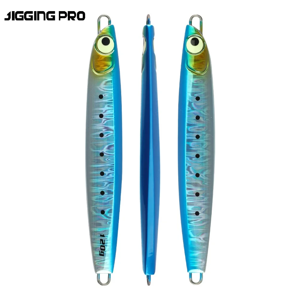 

Jigging pro Metal Flicker Jigging Lure 120g 160g Saltwater Fishing Jig For Lure Fishing leurr Isca Artificial Hard Lure