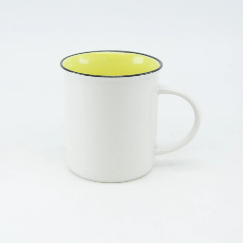 
China manufactures eco ware custom logo porcelain mug custom blank wholesale 11 oz ceramic white mug 