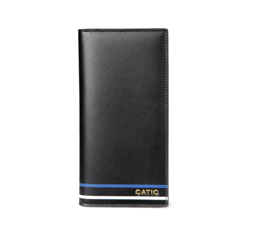 

Leather high quality card hold leather silk screen wallet custom suit bag