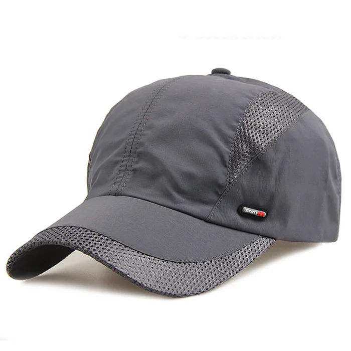 

Wholesale Quick Dry base ball Cap Running Hats Lightweight Breathable Soft Adjustable Outdoor golf Sports cap