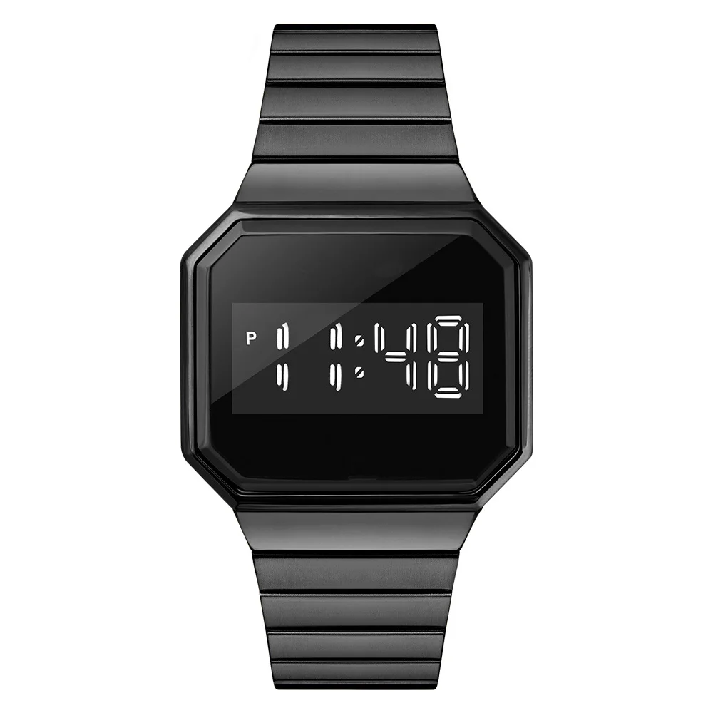 

New Fashion Sports Watches Man LED Touch Screen Electronic Shock Wristwatch Waterproof Digital Male Clock Relogio Masculino