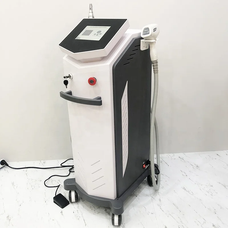

Yting 2 in 1 Pico Second Laser Tattoo Remover Epliator 808nm Diode Laser Hair Removal Machine Price