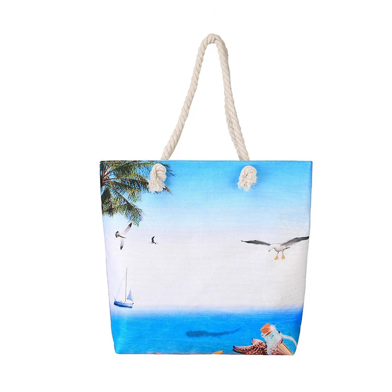 

Wholesale Daily Working Canvas Shoulder Bag Newest Extra large Capacity Beach bag