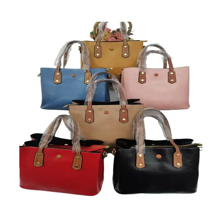 

4.68 Dollar Model A8-024 New Arrival Large Bucket Shoulder Bags Women Handbags Ladies With All Colors, Mix