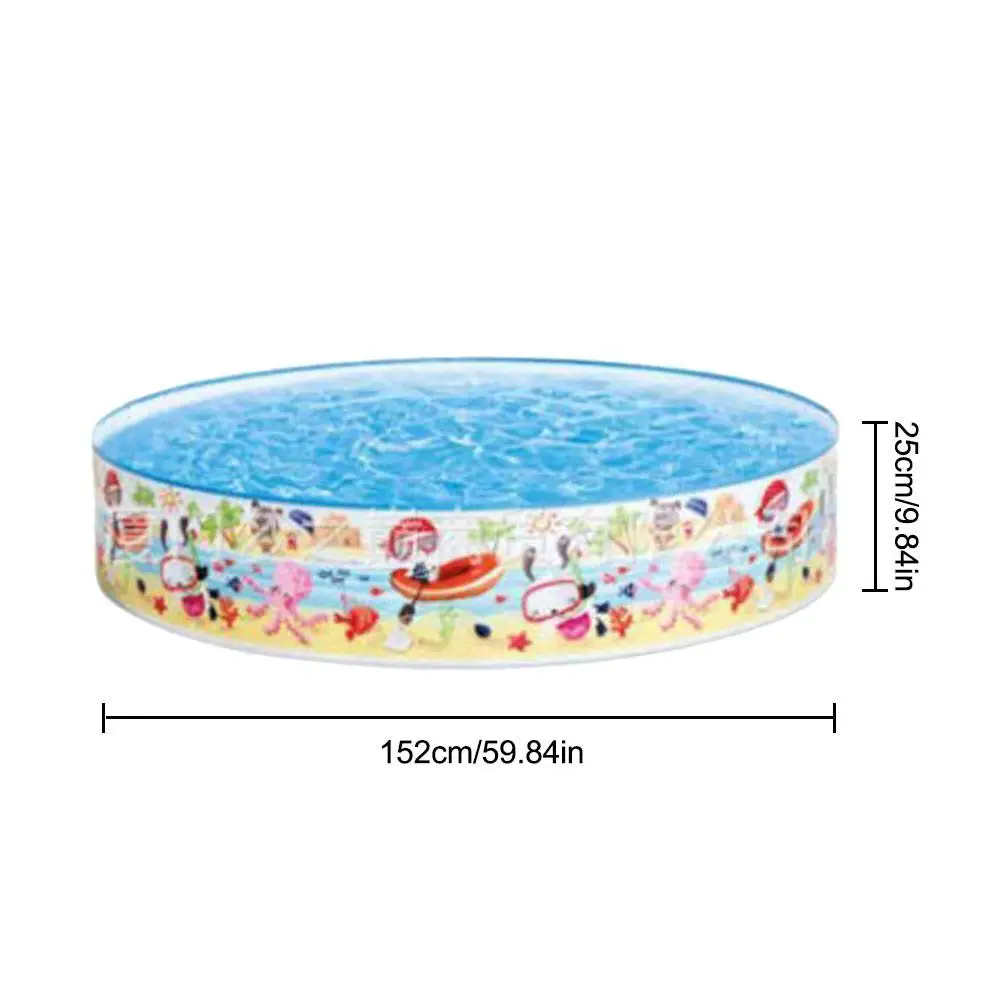 

Large Family Swimming Pool Snap Set Swimming Pool Kids Paddling Pool For Boys Girls Outdoor Water Fun