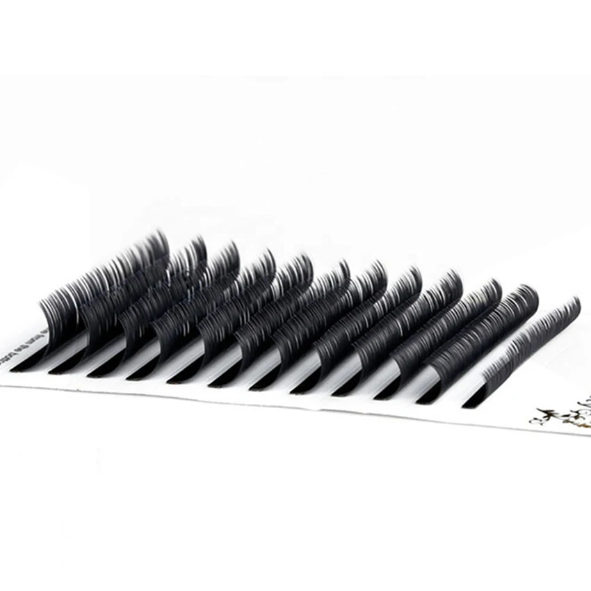 

High Quality Korea Material More Soft And Black Classic Lash Extension Oem Your Logo