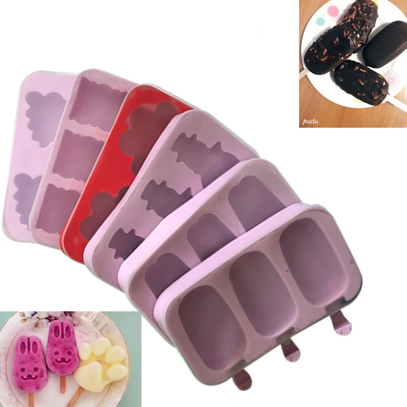 

Spot wholesale diy homemade popsicle cartoon mold