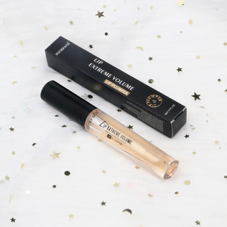 

Niceface 3D Sexy Lip Plumper 25g Plump Clear Moisturizing Lip Gloss Tint Shiny Long Lasting Liquid Lip Oil