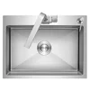 single restaurant furniture wash dishes stainless steel kitchen sink