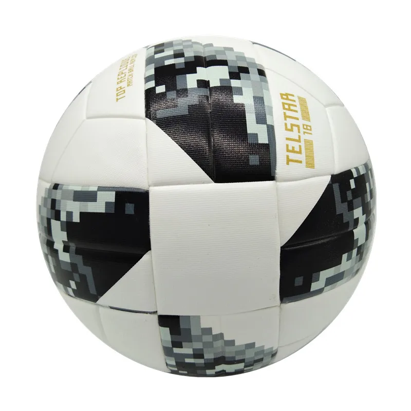 

2018 World Official Size 5 and Weight Match Cup football soccer ball, Customize color