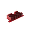 aluminum ram heatsink for lightness, and maximized surface area for high performance cooling