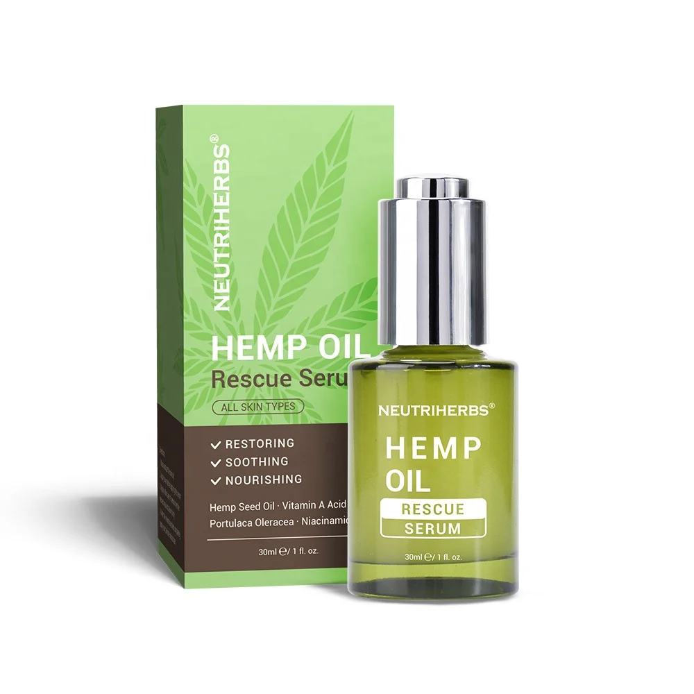 

Customized Logo Stress Relief Drops Facial Skin Care Cbd Hemp Seed Serum