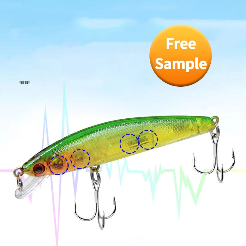 

Custom Top Small Mixed Colors Hard Bait Bass Carp Sea 27G 25G Fishing Lures Minnow