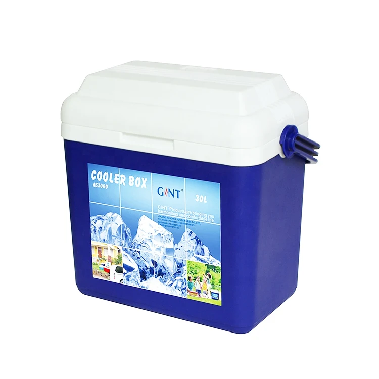 

Factory hot 30L wine beer cool box fishing camping picnic plastic insulated cooling portable outdoor box, Solid color
