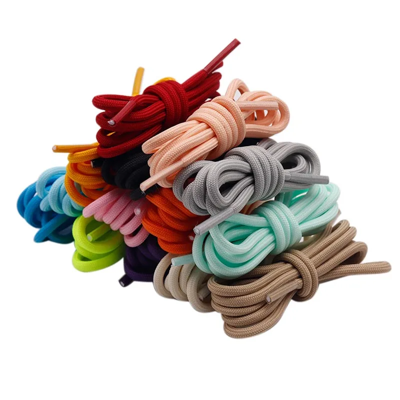 

Coolstring 0.4cm Round Sports Draw Cord 60-200cm Length Polyester Bootlaces Clothing Rope Climbing Shoe Laces For jordans Shoes, 46 colors +, support custom pantone colors