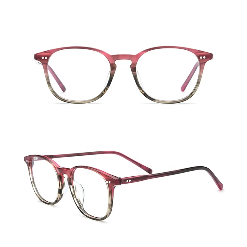 

Custom Designer Acetate Optical Frame Shades Eyeglasses Frame With Certificate 19128
