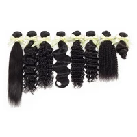 

Moonhair drop Shipping No Tangle No Shed virgin hair, 8A 9A 10A 100% Virgin Cuticle Aligned Mink Brazilian Human Hair