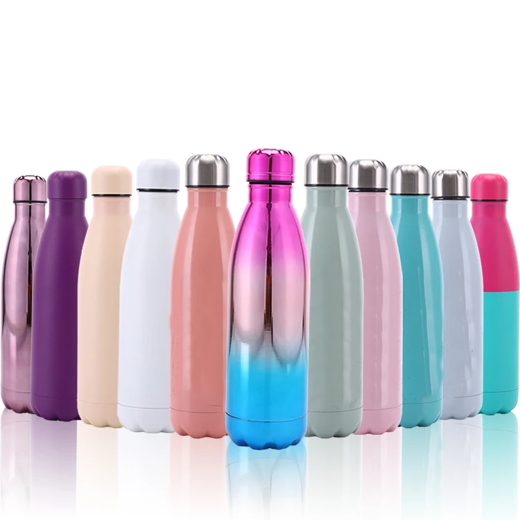 

18 OZ Double Wall Thermos Vacuum Flask Insulated Stainless Steel Sport Water Bottle, Any color is available