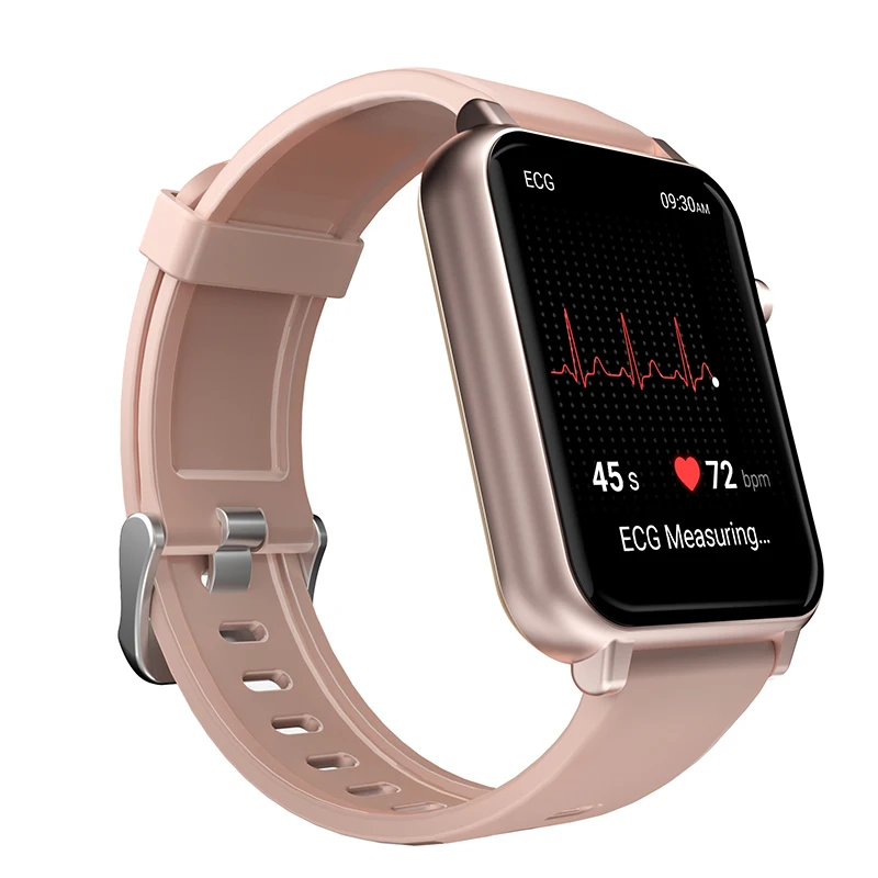 

1.65'' Super Amoled Square Smartwatch High Accuracy Real SpO2 Blood Pressure Monitor Smart Watch